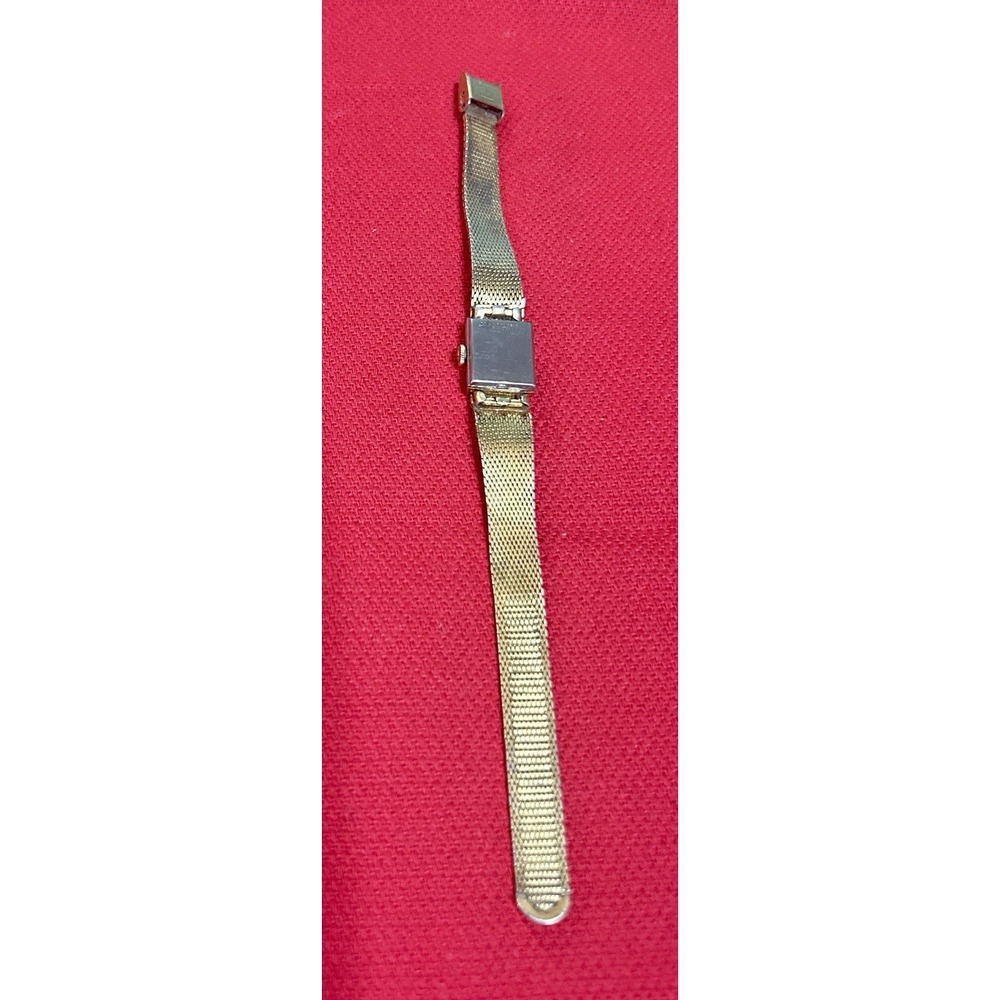 Vintage Tissot 10Kt RGP Bezel Tank Style TH-1282 1330829 READ - Picture 12 of 16